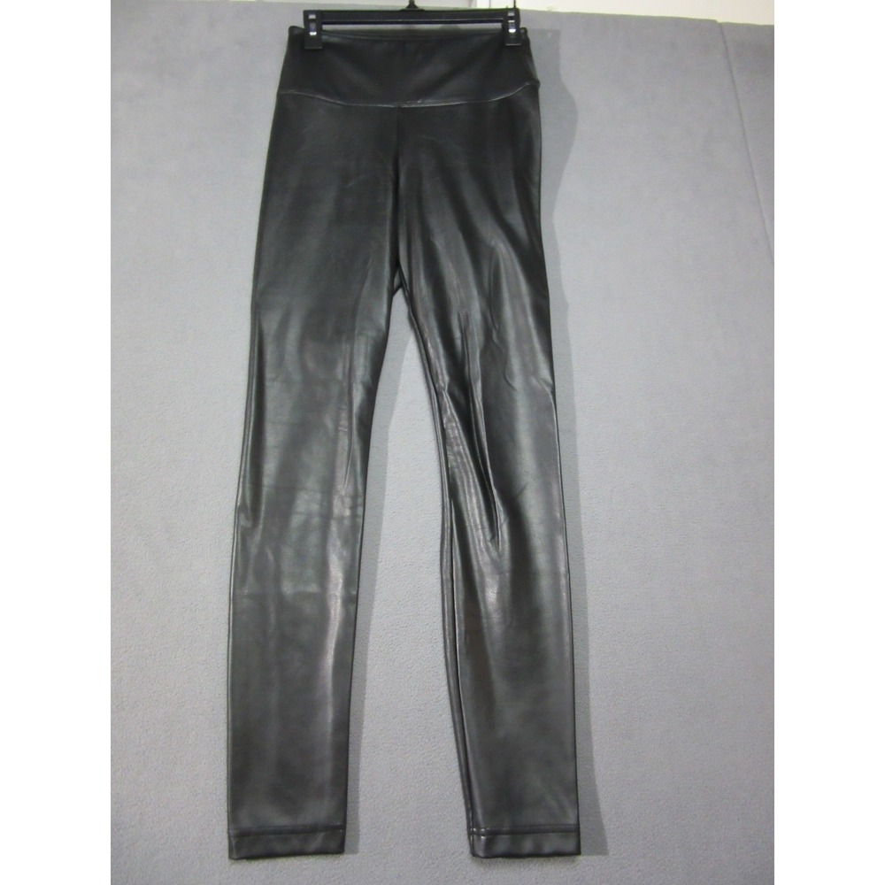 White House Black Market Leggings Womens 6L Vegan Faux Leather Runway Ankle